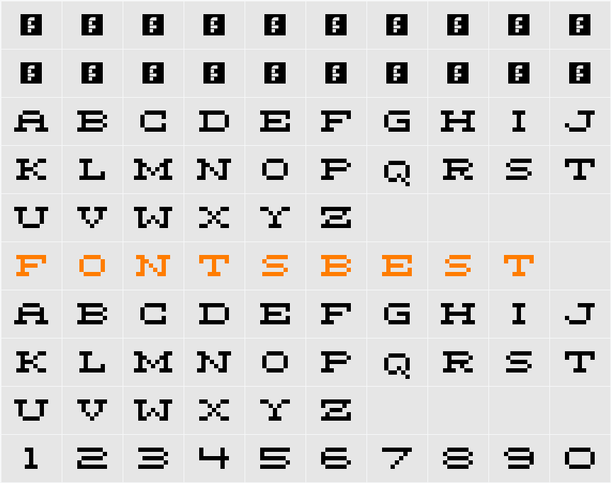 Marietta Five Character Map