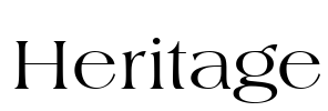 Heritage Font Image