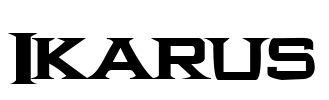 Ikarus Font Image