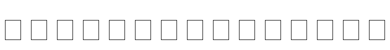NewSymbolFont 9 Font Image
