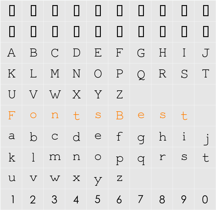 Serto Chahane 4 Character Map