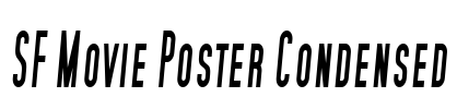 SF Movie Poster Condensed