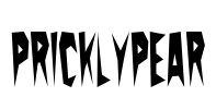 PricklyPear Font Image