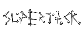 SuperTack Font Image