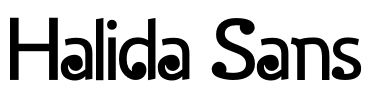 Halida Sans Font Image