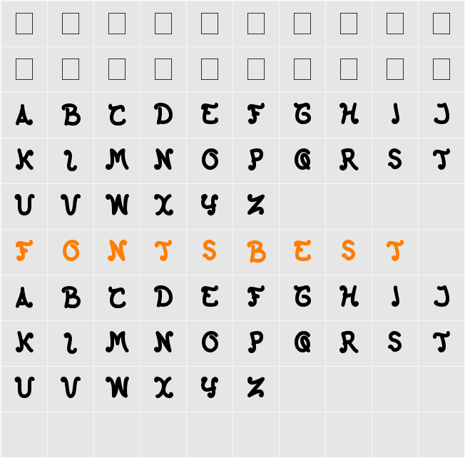 The Happy Face Return Character Map
