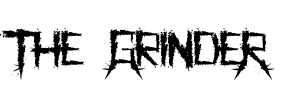 The GrindeR Font Image