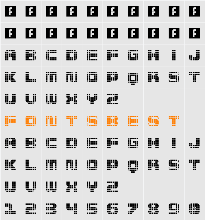 wi/5Med Grid Character Map
