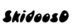 SkidoosD Font Image