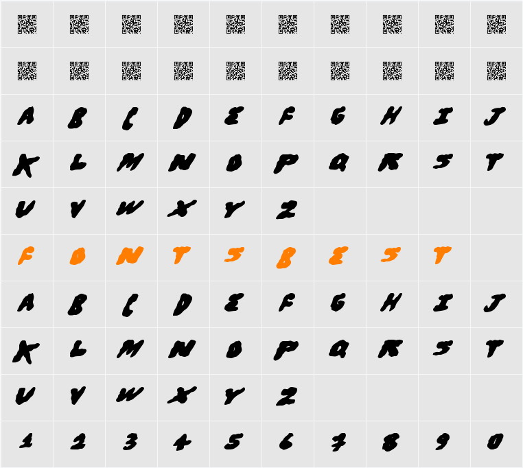 BroHugs Character Map