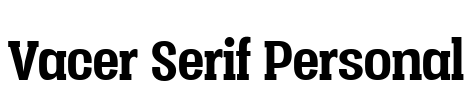 Vacer Serif Personal