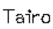 Tairo Font Image