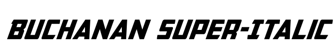 Buchanan Super-Italic