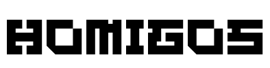 HOMIGOS Font Image