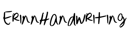ErinnHandwriting Font Image