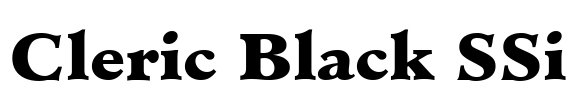 Cleric Black SSi