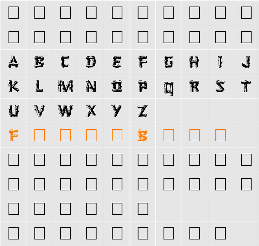 Logger (Plain):001.001 Character Map