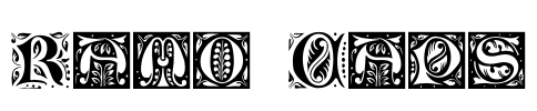 Ramo Caps Font Image
