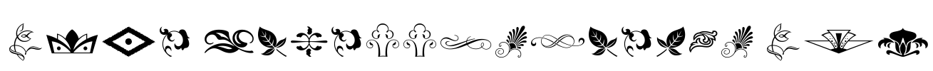 Type Embellishments Two Font Image
