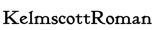 KelmscottRoman