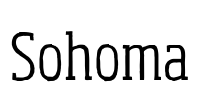 Sohoma Font Image