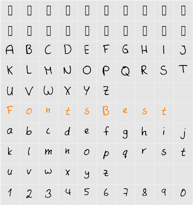 Same_Mistake Character Map