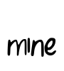 mine