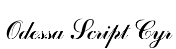 Odessa Script Cyr