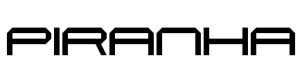 Piranha Font Image