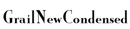GrailNewCondensed Font Image