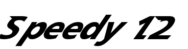 Speedy 12