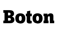 Boton Font Image
