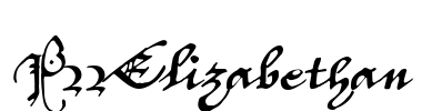 P22Elizabethan Font Image