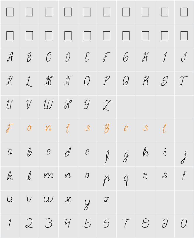 Smile at face Character Map