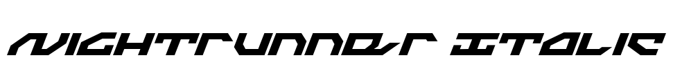 Nightrunner Italic