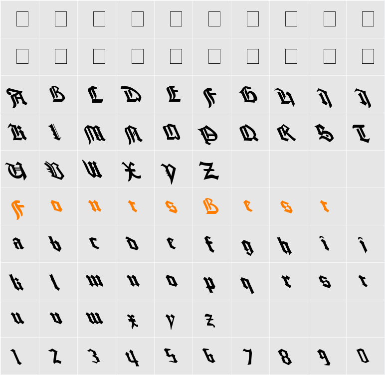 Good City Lefty Not Plain Character Map