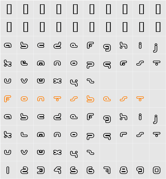 hybrid Character Map