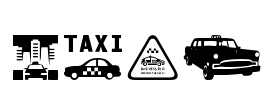 Taxi Font Image