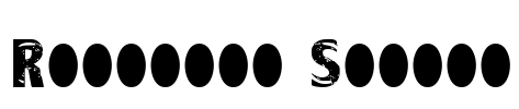 Raindrop Splash Font Image