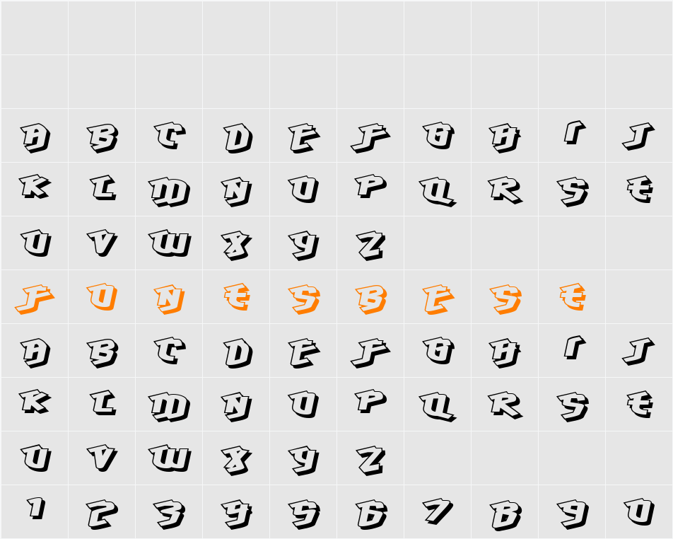 Hawkeye Character Map