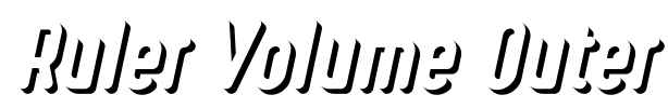 Ruler Volume Outer