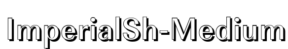 ImperialSh-Medium Font Image