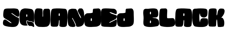 SQUANDED Black