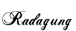 Radagung Font Image