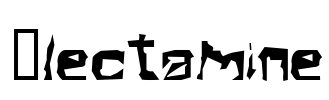 Electamine Font Image