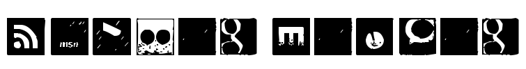 Social Manual Font Image