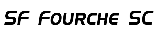 SF Fourche SC Font Image