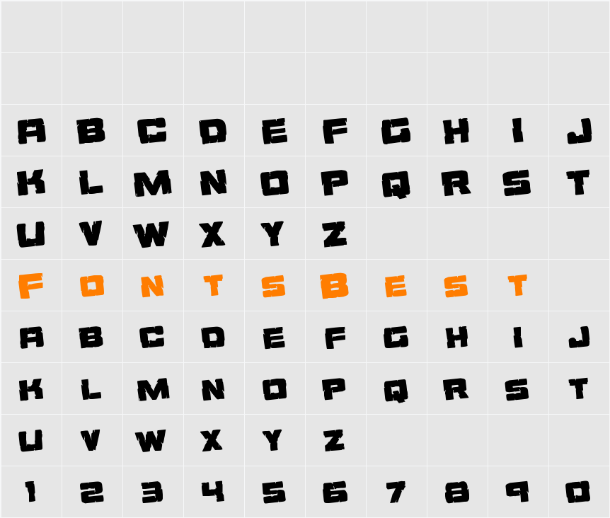 Ore Crusher Rotate Character Map