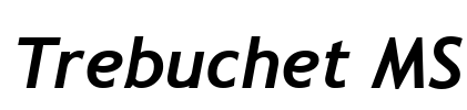 Trebuchet MS