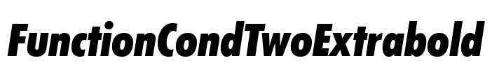 FunctionCondTwoExtrabold
